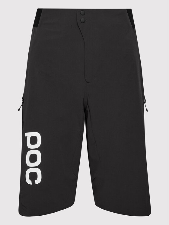POC POC Szorty rowerowe Unisex 52852 Czarny Regular Fit