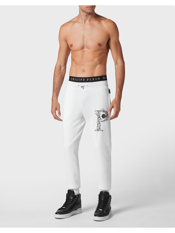 PHILIPP PLEIN PHILIPP PLEIN Joggers 3247 Bianco Jogger Fit