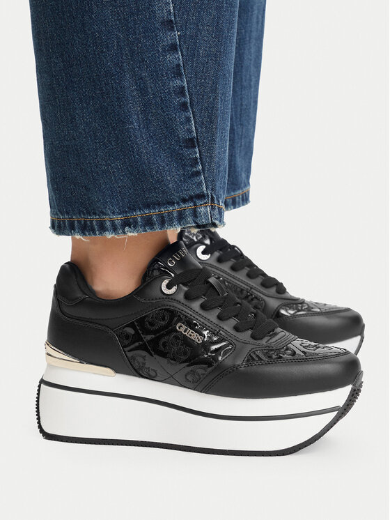 Guess Guess Sneakersy 176255 Czarny