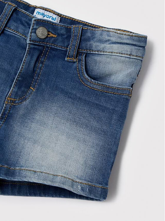Mayoral Mayoral Pantaloni scurți de blugi 236 Albastru Regular Fit