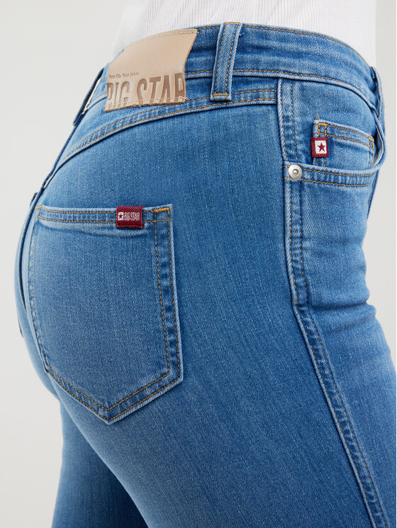 BIG STAR BIG STAR Jeansy Blake 402 Niebieski Bootcut Fit