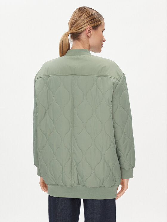 ONLY ONLY Giacca di transizione Tina 15300060 Verde Regular Fit