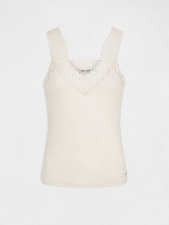 Morgan Morgan Top 212-DNANA Beige Slim Fit