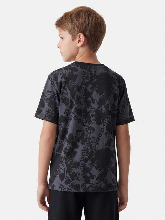 Reebok Reebok Тишърт RK95062CCB Черен Regular Fit