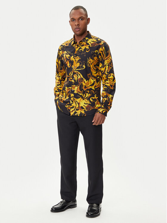 Versace Jeans Couture Versace Jeans Couture Πουκάμισο 79GAL2S0 NS698 Μαύρο Regular Fit