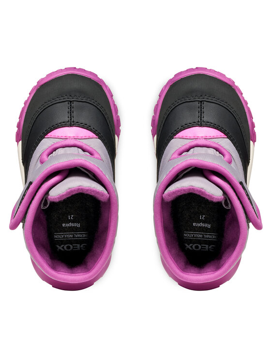 Geox Geox Škornji za sneg B Trekkyup B Ab B566MA 054FU C0017 S Siva