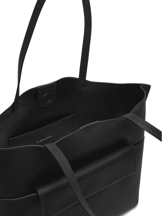 Calvin Klein Calvin Klein Τσάντα Linear K60K612556 Μαύρο