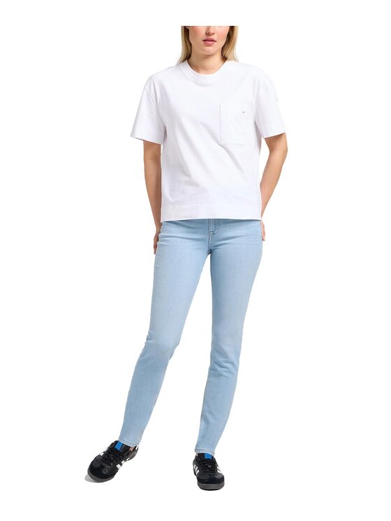 Lee Lee Jeansy 112353193 Niebieski Skinny Fit
