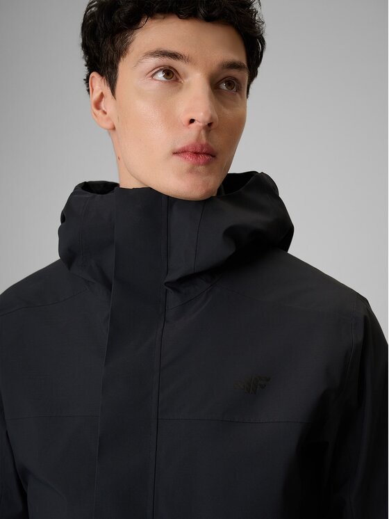 4F 4F Giacca outdoor 4FRSS26TTJAM1269-20S Nero Regular Fit