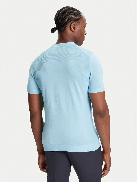 BOSS BOSS Tricou K_Momentum 50541952 Albastru celest Regular Fit