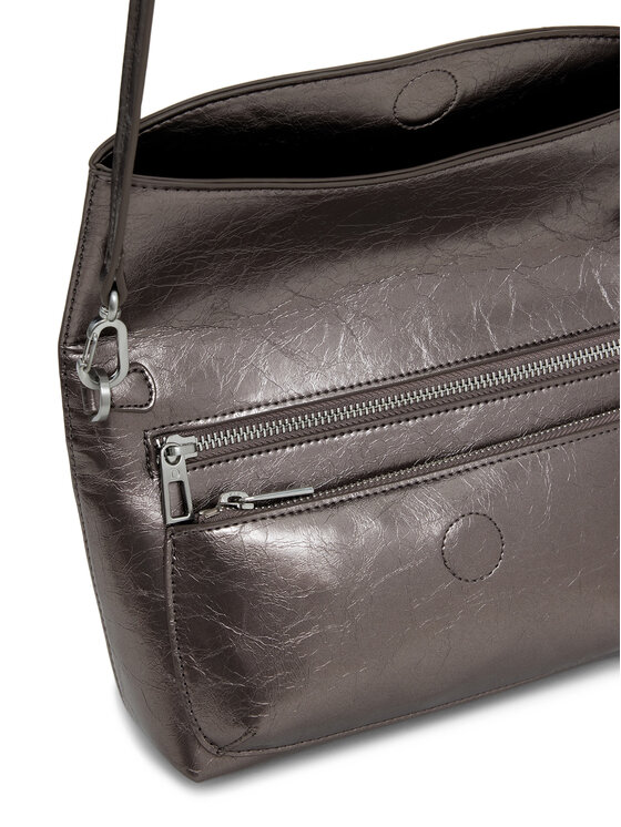 Desigual Desigual Handtasche Half Logo Trokel 25WAXPAQ Braun