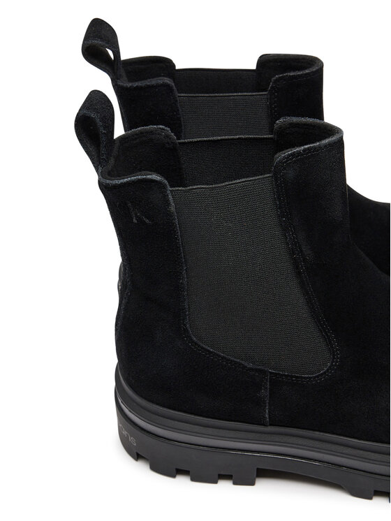 Calvin Klein Jeans Calvin Klein Jeans Μποτάκια με λάστιχο Lugged Chelsea Boot Hr Su YM0YM01067 Μαύρο