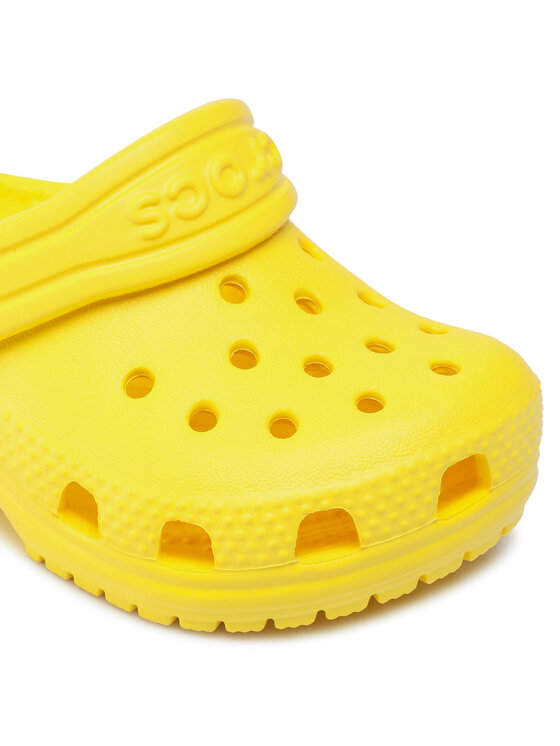 Crocs Crocs Klapki Classic Clog T 206990 Żółty