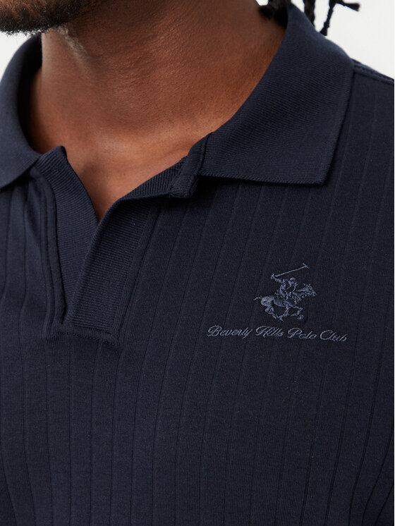 Beverly Hills Polo Club Beverly Hills Polo Club Polo P-SS26M-P2802 Σκούρο μπλε Regular Fit