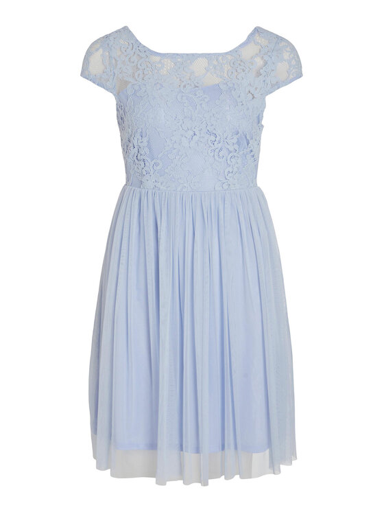 Vila Vila Coctailkleid Ulricana 14083836 Himmelblau Regular Fit
