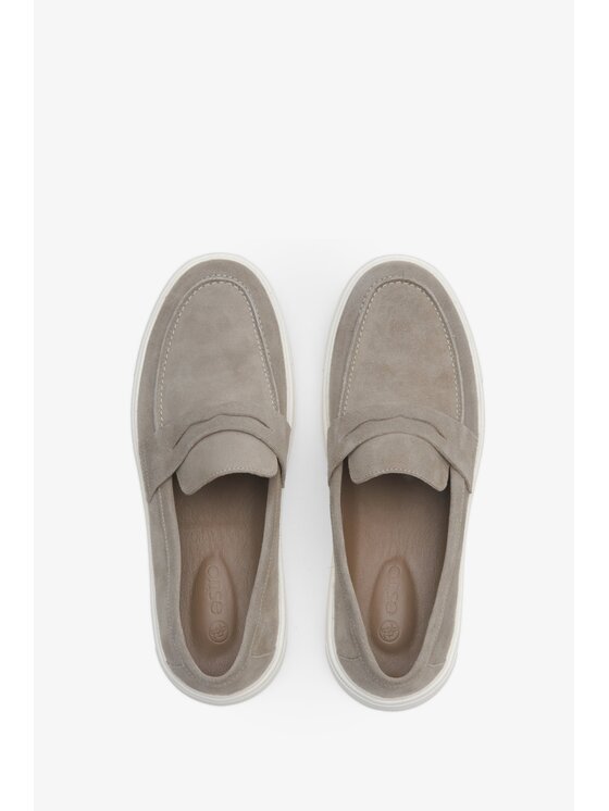 Estro Estro Mokasíny ER00112617 Šedá
