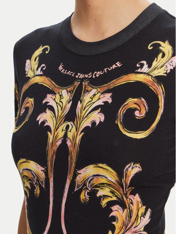 Versace Jeans Couture Versace Jeans Couture Haljina za svaki dan 78HAO9P9 Crna Slim Fit