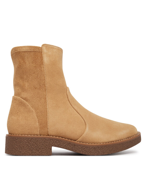 Clarks Clarks Μποτάκια Nella Bay 26327196 Μπεζ