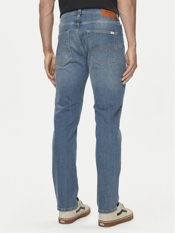 Mustang Mustang Farmer Orlando 1015121 Kék Slim Fit