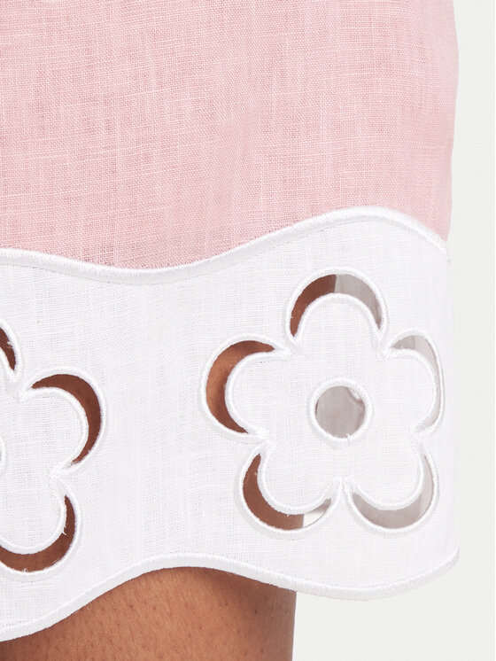 STAUD STAUD Minigonna Margaux R25S6138LN Rosa Regular Fit