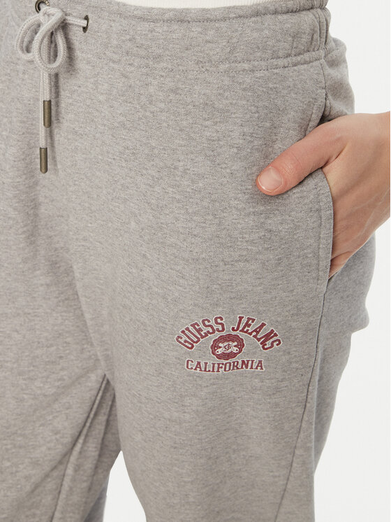 Guess Jeans Guess Jeans Pantaloni da tuta W5RB63 K68I4 Grigio Regular Fit