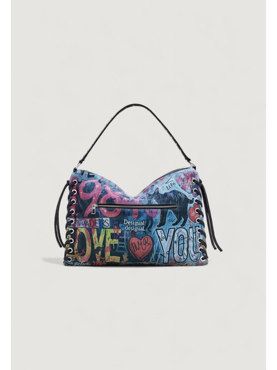 Desigual Desigual Σάκος BAG_PIZZICATO LEIRI Μαύρο