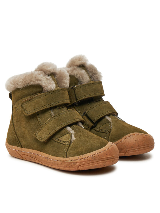 Froddo Froddo Kozaki Minni Suede G2110141-3 S Zielony