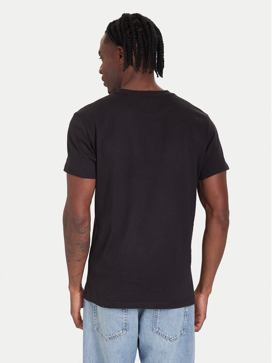 Tommy Jeans Tommy Jeans Tricou DM0DM21977 Negru Regular Fit