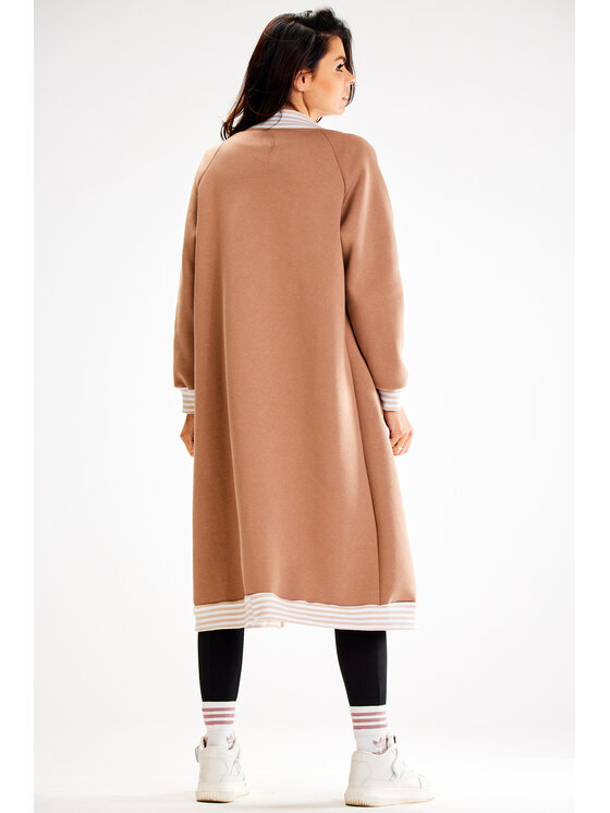 Awama Awama Mikina A612 Béžová Basic Fit