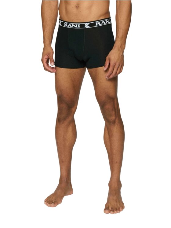 Karl Kani Karl Kani Boxerky RETRO TAPE 8 PACK BOXER BRIEFS Černá
