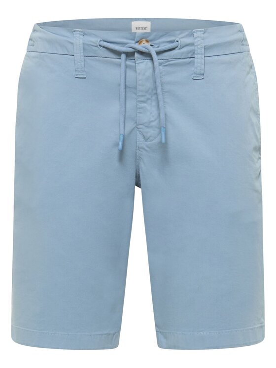 Mustang Mustang Pantaloncini di tessuto Portland Shorts Blu Slim Fit