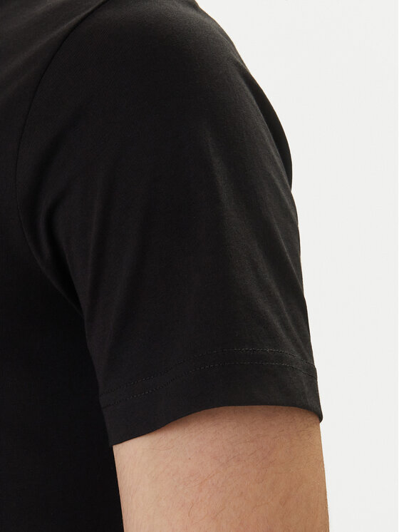 EA7 Emporio Armani EA7 Emporio Armani Tričko 7M001412 AF22264 MC004 Čierna Regular Fit