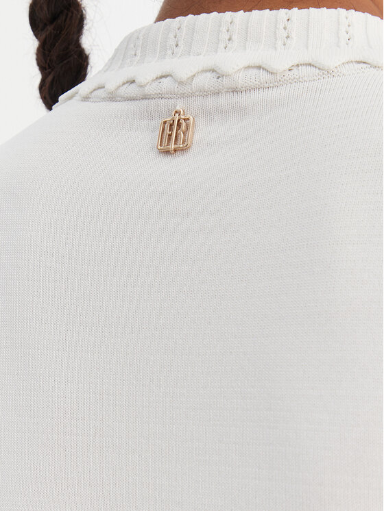 Fracomina Fracomina Светр FR26ST7013K41601 Écru Regular Fit