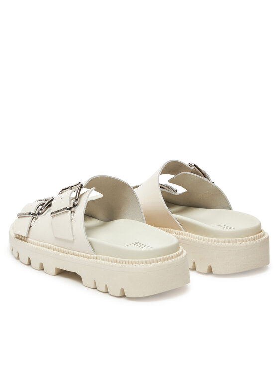 Tommy Jeans Tommy Jeans Iešļūcenes Tjw Double Strap Sandal EN0EN02753 Balts