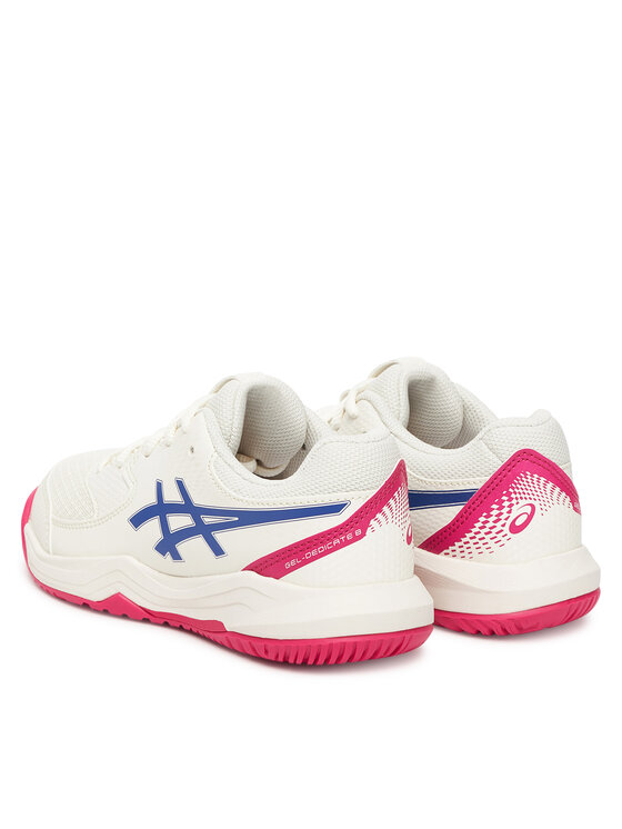 Asics Asics Boty na tenis Gel-Dedicate 8 Gs 1044A077 Šedá