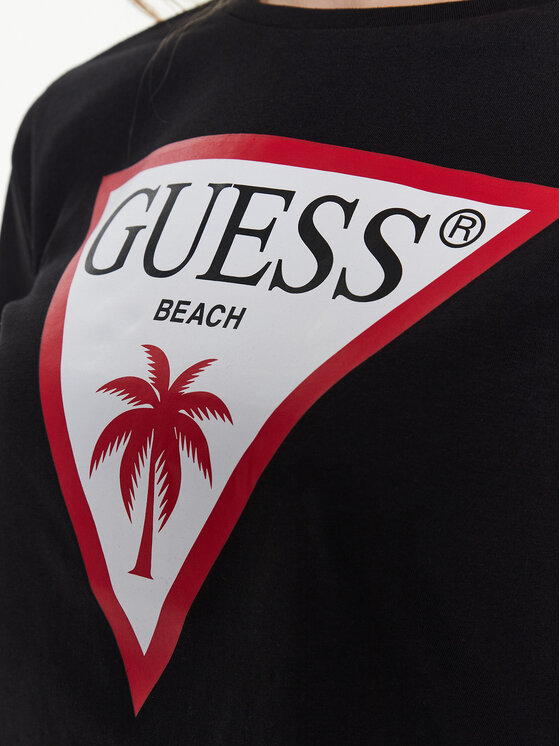 T-shirt Logo E02I01 JA914 Nero Boxy Fit