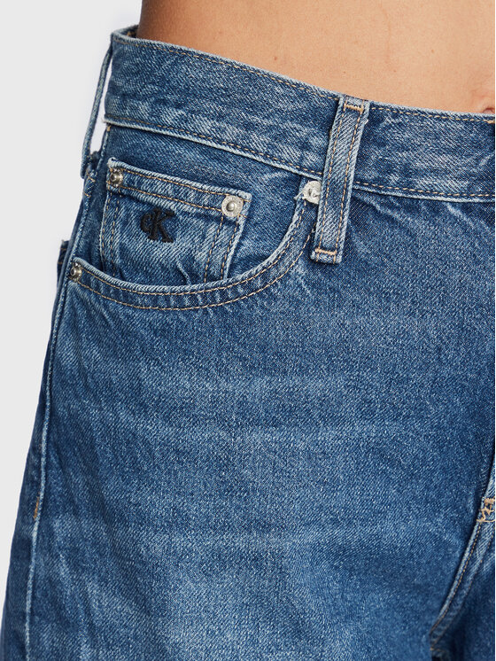 Calvin Klein Jeans Calvin Klein Jeans Džinsai J20J220194 Mėlyna Mom Fit