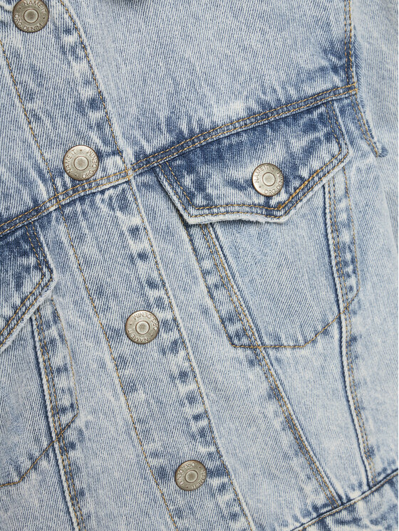 NAME IT NAME IT Jeans jakna Mila 13237177 Modra Regular Fit