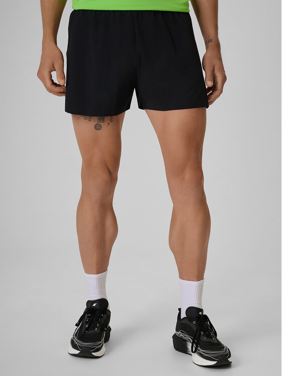 4F 4F Szorty sportowe FLOW MOTION Czarny Regular Fit