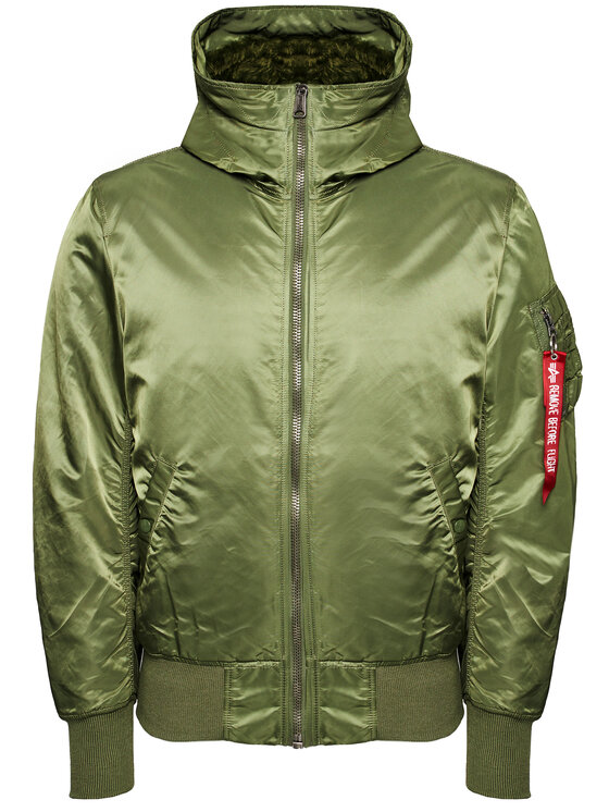 Alpha Industries Alpha Industries Übergangsjacke Ma-1 158104 Grün Regular Fit