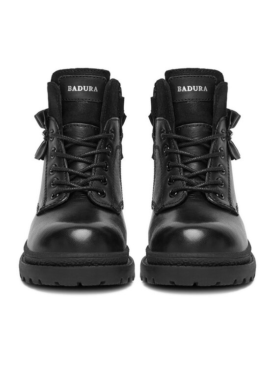 Badura Badura Μποτίνια EO-CI12-POINT-10 Μαύρο