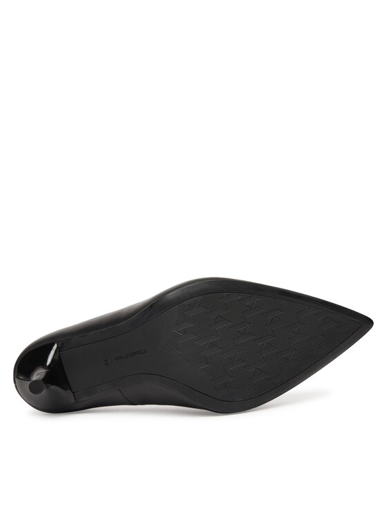 KARL LAGERFELD KARL LAGERFELD Pantofi cu toc subțire Sarabande KL30917A Negru