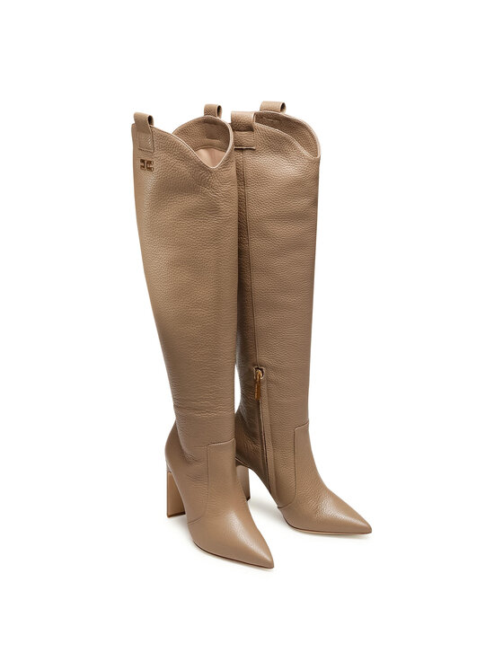 Elisabetta Franchi Elisabetta Franchi Ratsasaapad SA-28L-06E2-V709 Beež