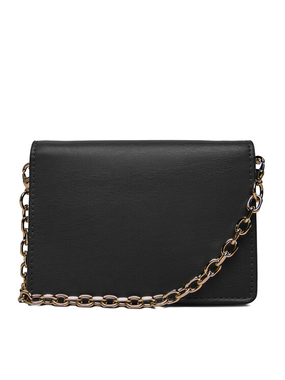 Tommy Hilfiger Tommy Hilfiger Borsetta Th Icon Card Holder W/Chain AW0AW18248 Nero