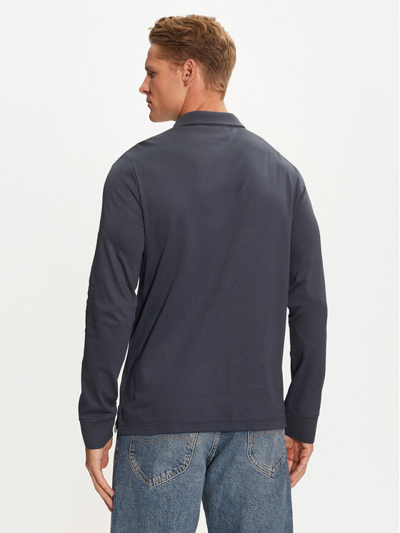 Calvin Klein Calvin Klein Polo majica K10K113586 Modra Slim Fit
