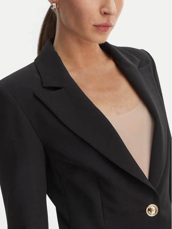 Rinascimento Rinascimento Sacou CFC0128649003 Negru Slim Fit