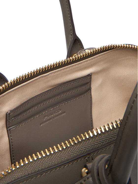 PINKO PINKO Τσάντα Bowling Bag Baguette AI 25-26 PLTT 105334 A0QO Γκρι