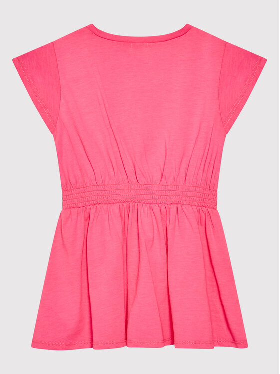 Vestito estivo U12721 Rosa Regular Fit