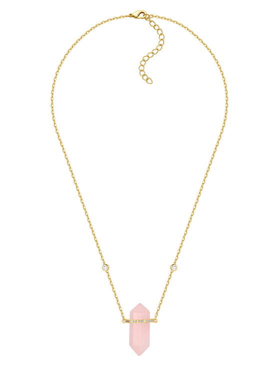 Alicja&Maria Jewellery Alicja&Maria Jewellery Naszyjnik Mood Quartz Złoty