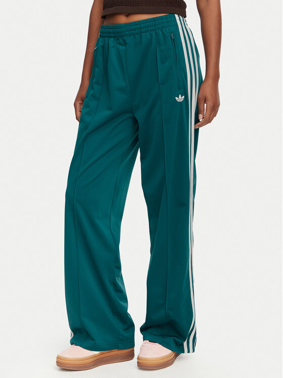 adidas adidas Sporta bikses Firebird Loose Tracksuit KS4672 Tirkīzs Loose Fit